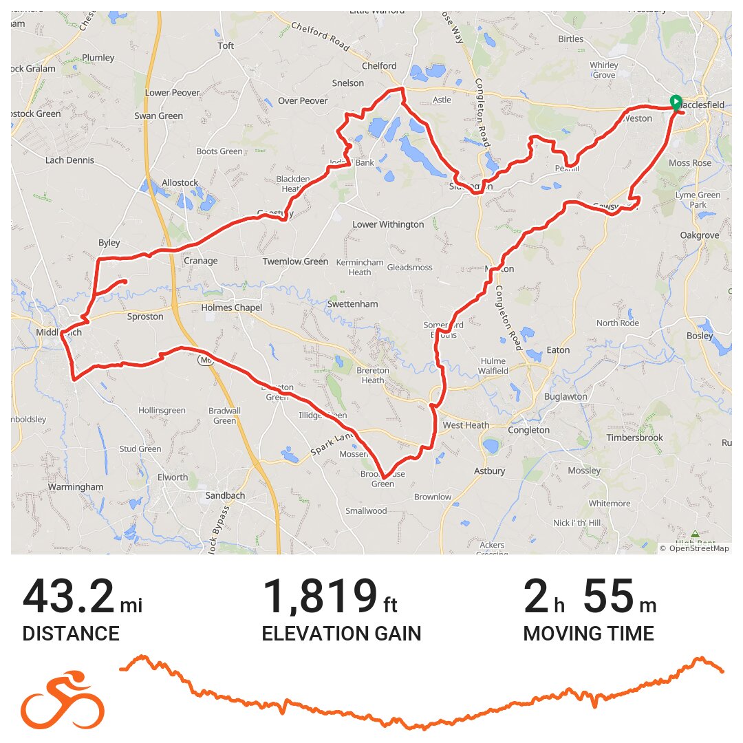 05/30/21 - A bike ride in Macclesfield, England