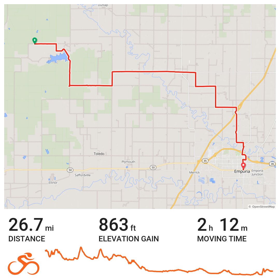 Last 26 of Unbound Gravel ! - A bike ride in Morris County, KS