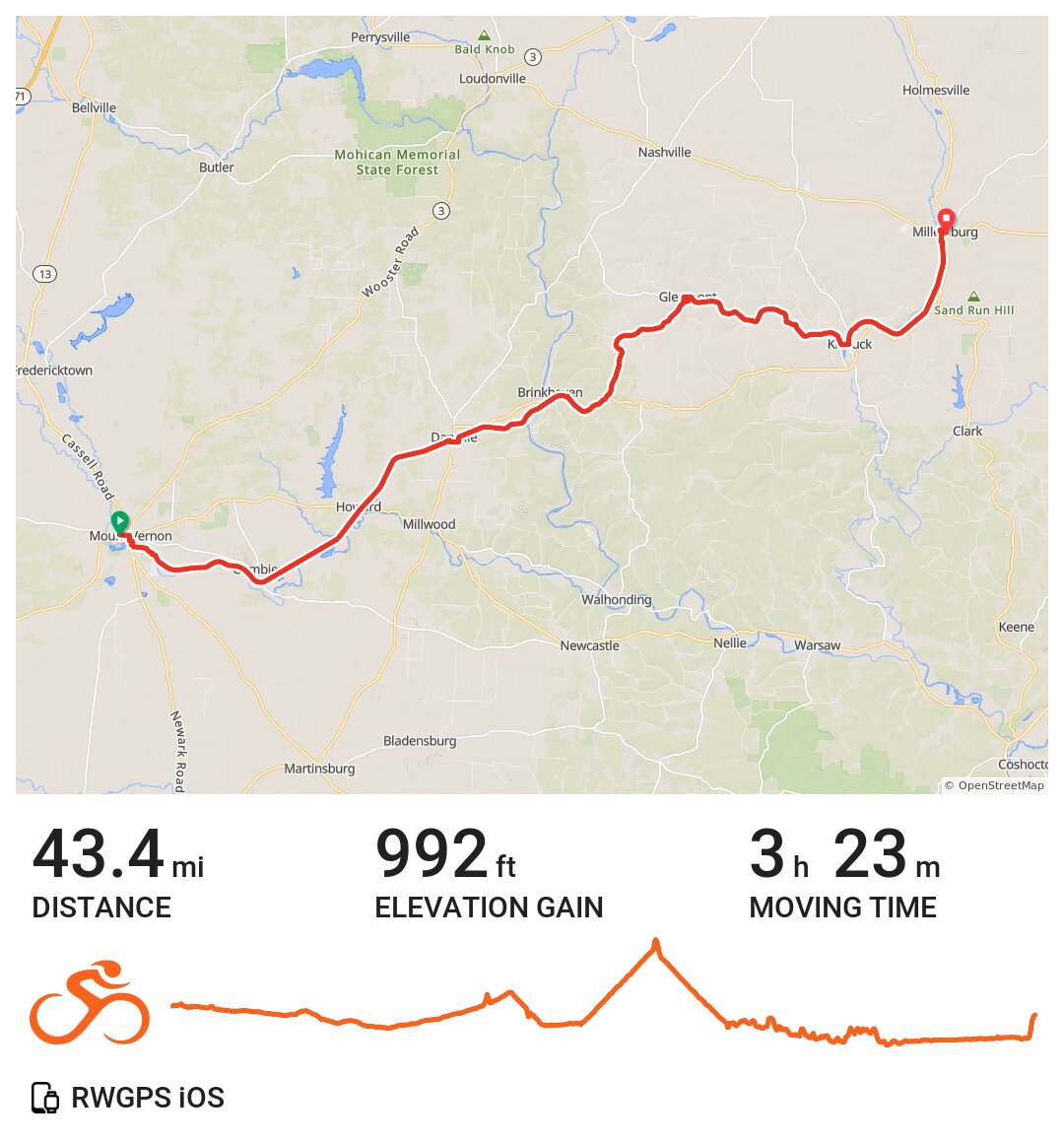 06/14/21 A bike ride in Mount Vernon, OH