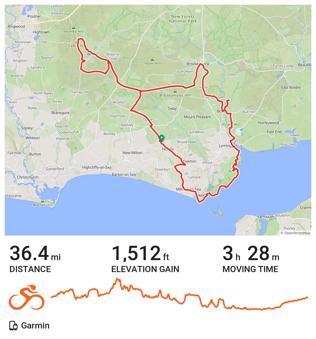 Burley Street and back to Brockenhurst · Ride with GPS