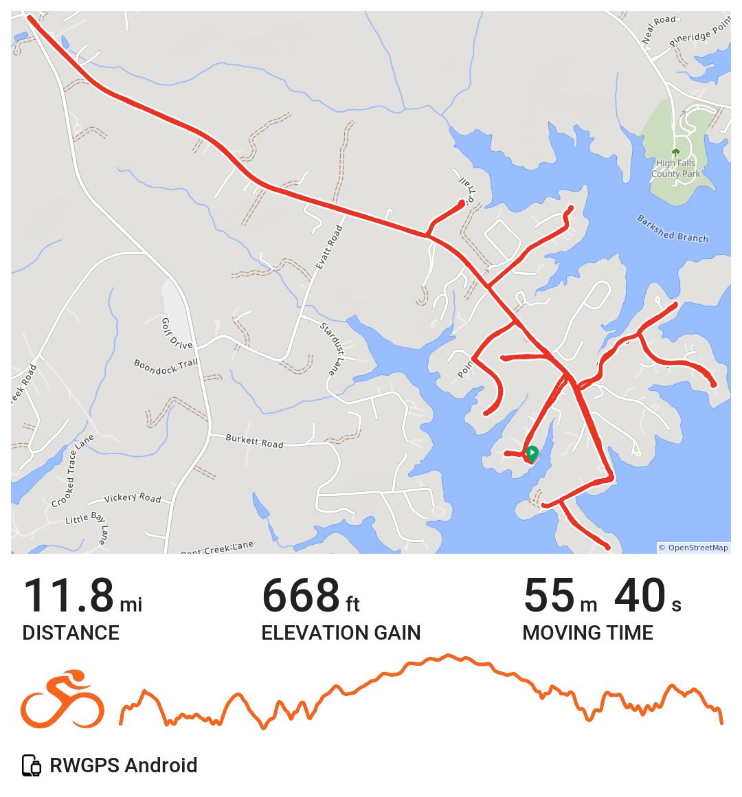 Lake Keowee · Ride with GPS