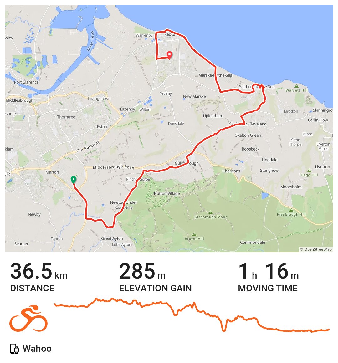 24/07/21 A bike ride in Middlesbrough, England