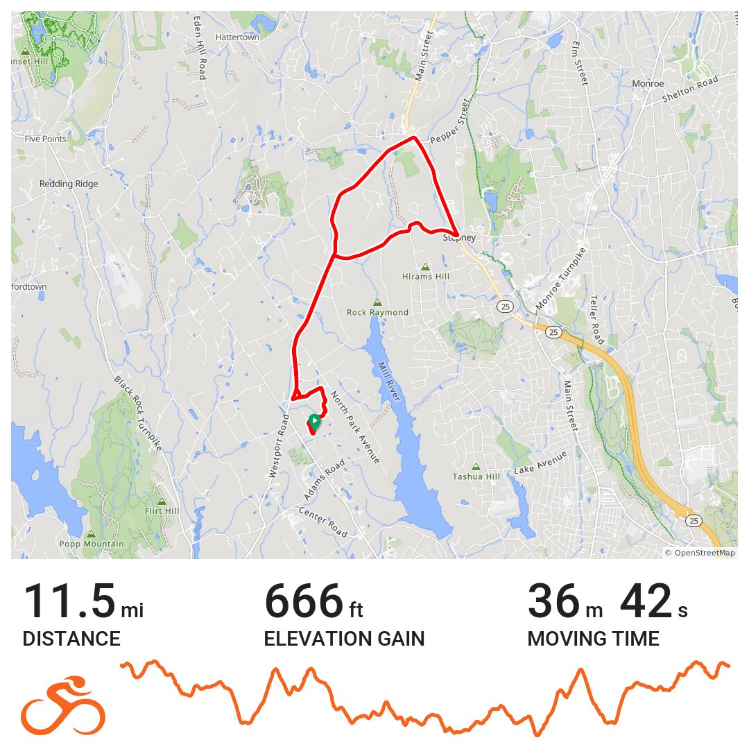 09/17/08 A bike ride in Easton, CT