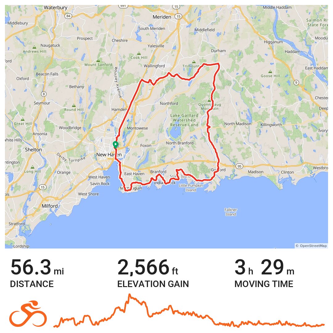 10/24/21 A bike ride in New Haven, CT