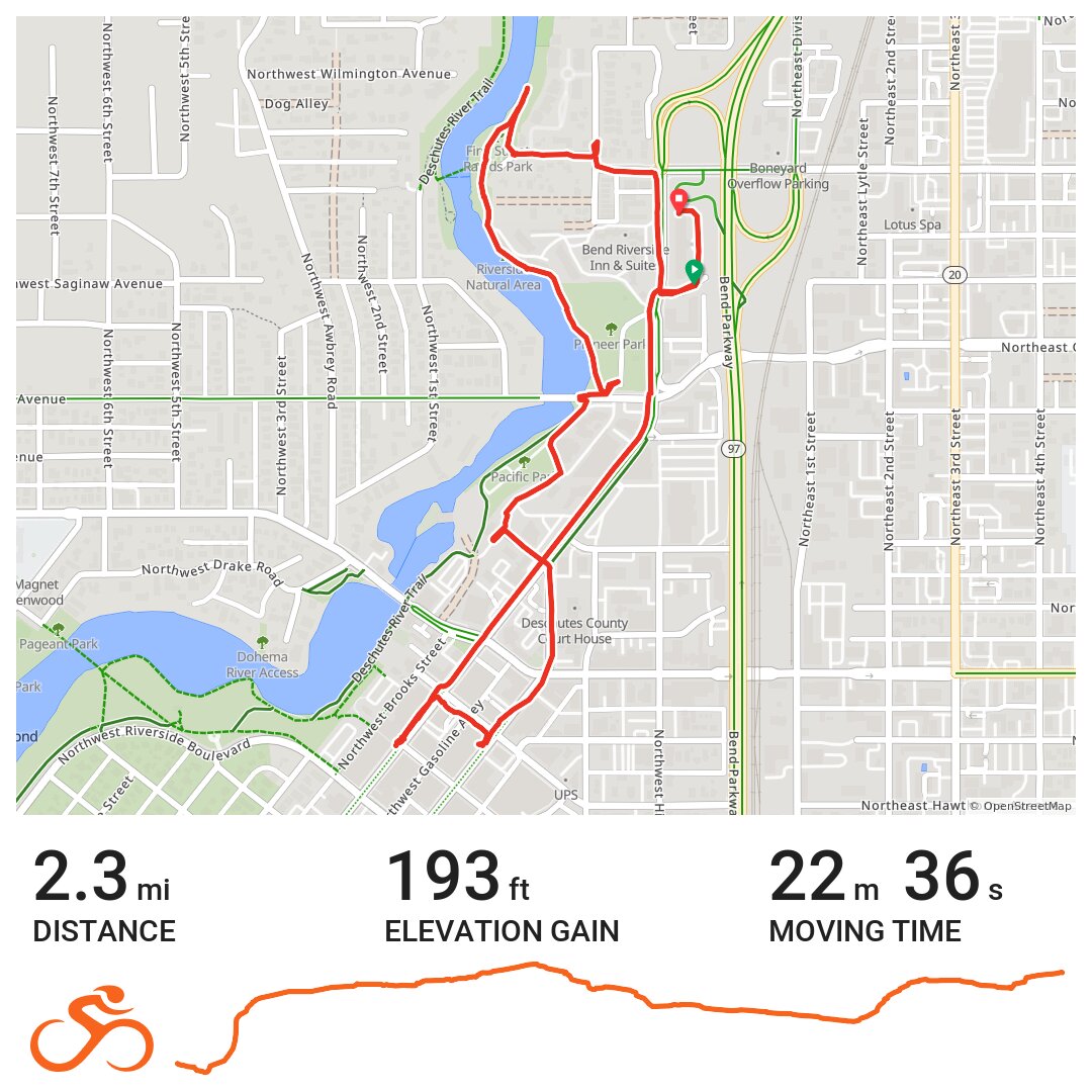 bend - A bike ride in Bend, Oregon